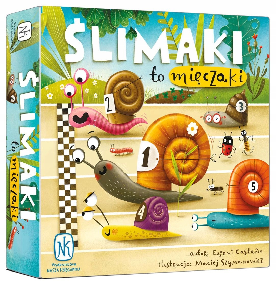 Ślimaki To Mięczaki Gra planszowa Wiek 5+