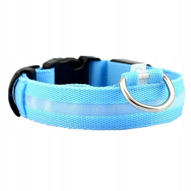 

Obroża Led dla kota psa Świecąca fazy 32-42 cm M
