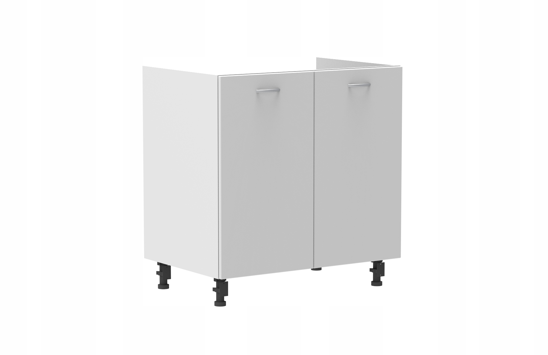 

Szafka kuchenna zlewozmywakowa 60x80 Biała cokół