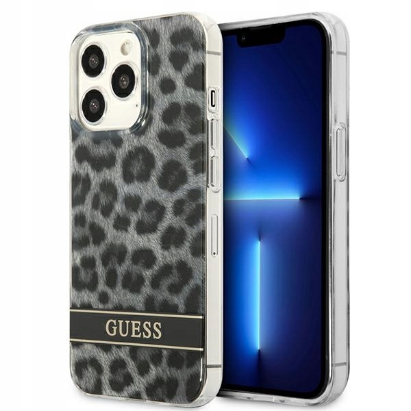 Pouzdro Pro Iphone 13 Pro 13 Guess Hardcase S Leopardím Vzorem