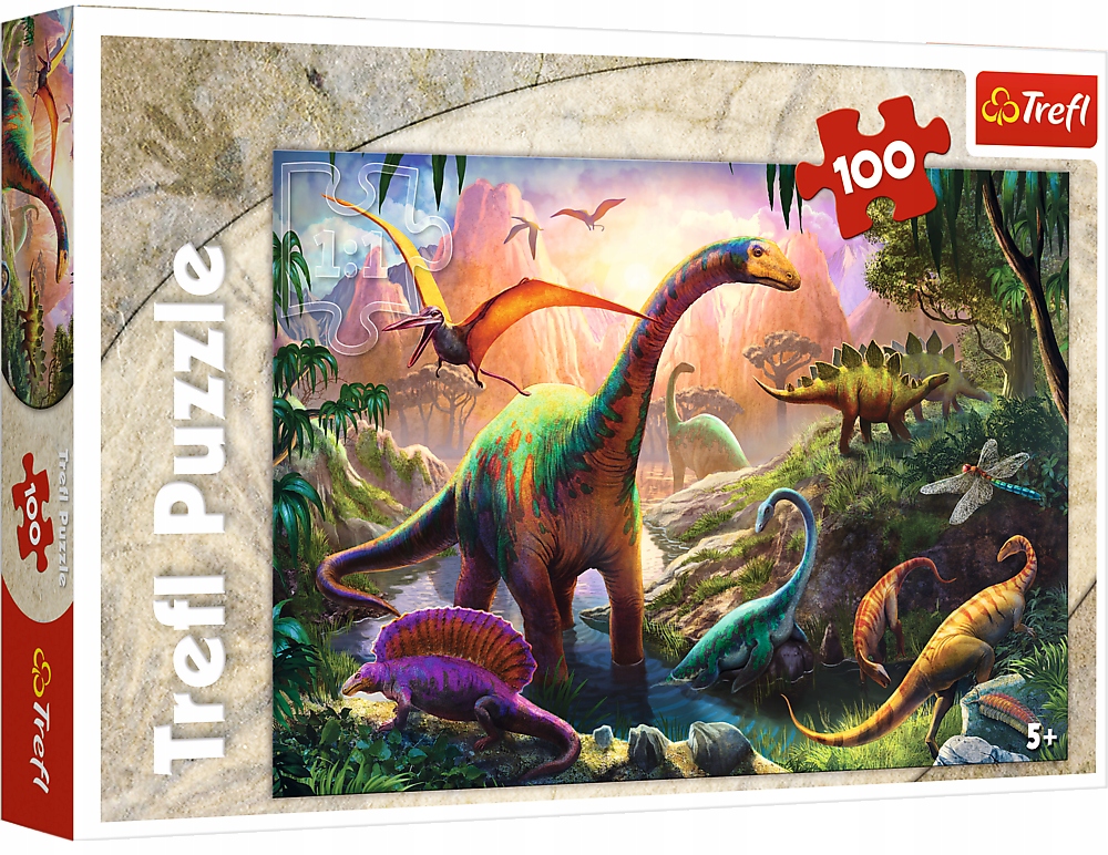 

Puzzle 100 el. Świat Dinozaurów Dinozaur Trefl