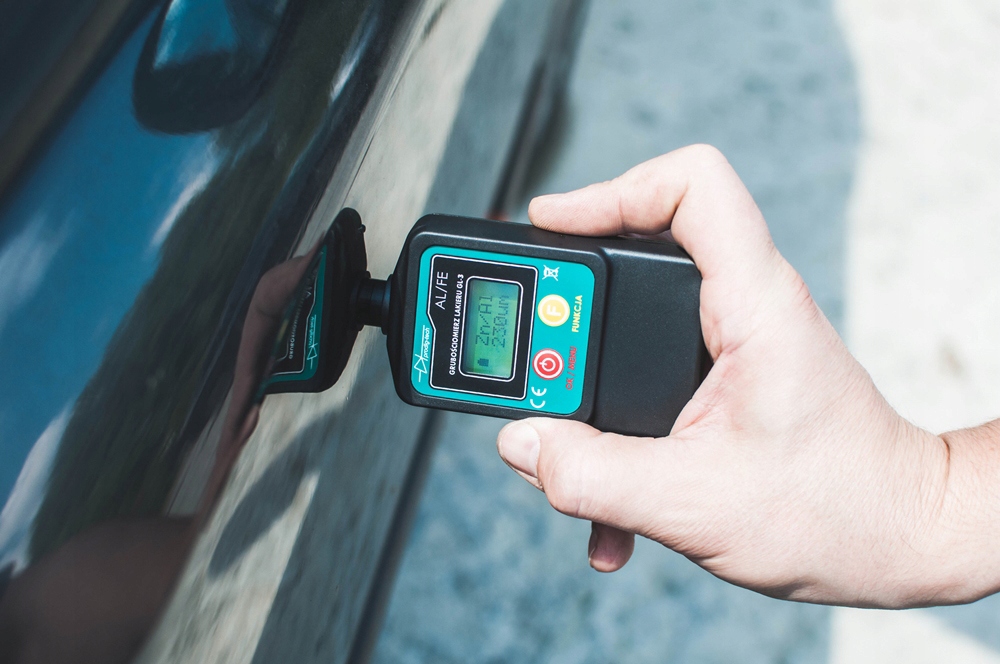 Miernik, tester grubości lakieru GL-3UV Model GL-3UV