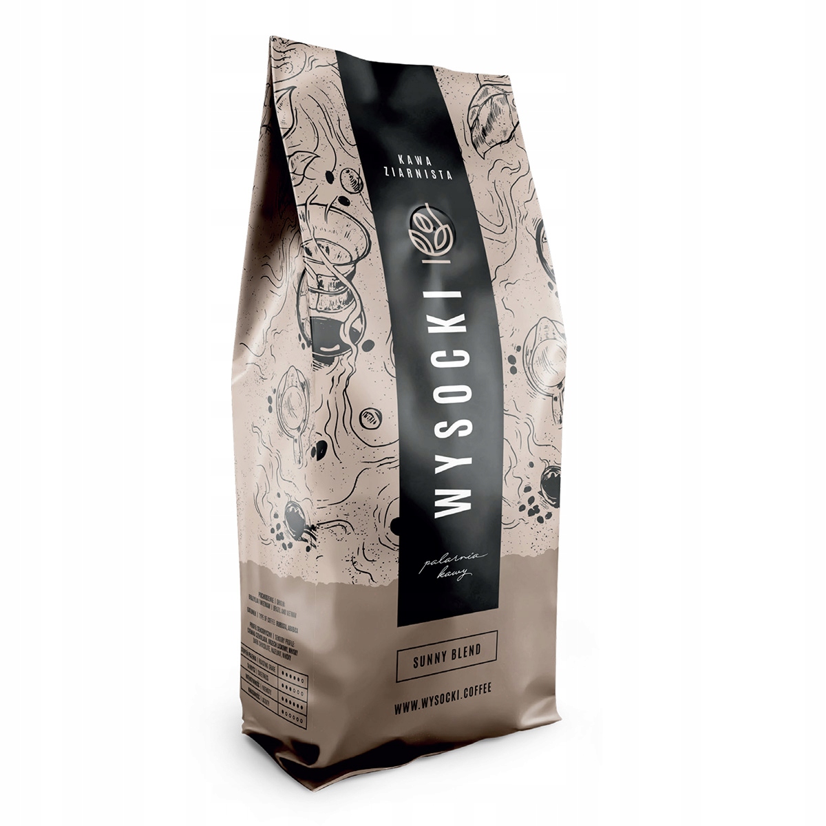 Levně Wysocki Coffee Sunny Blend 1 kg