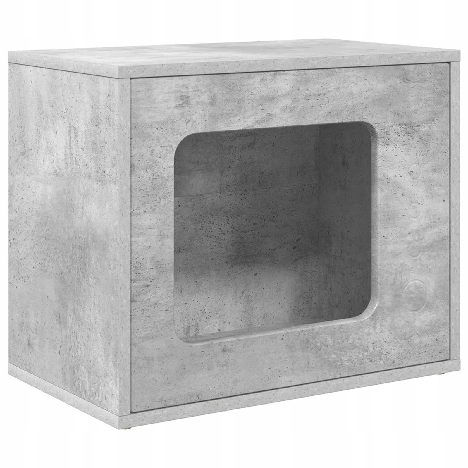 Kočičí dům Beton 51 x 30 x 42,5 cm kompozitní dřevo