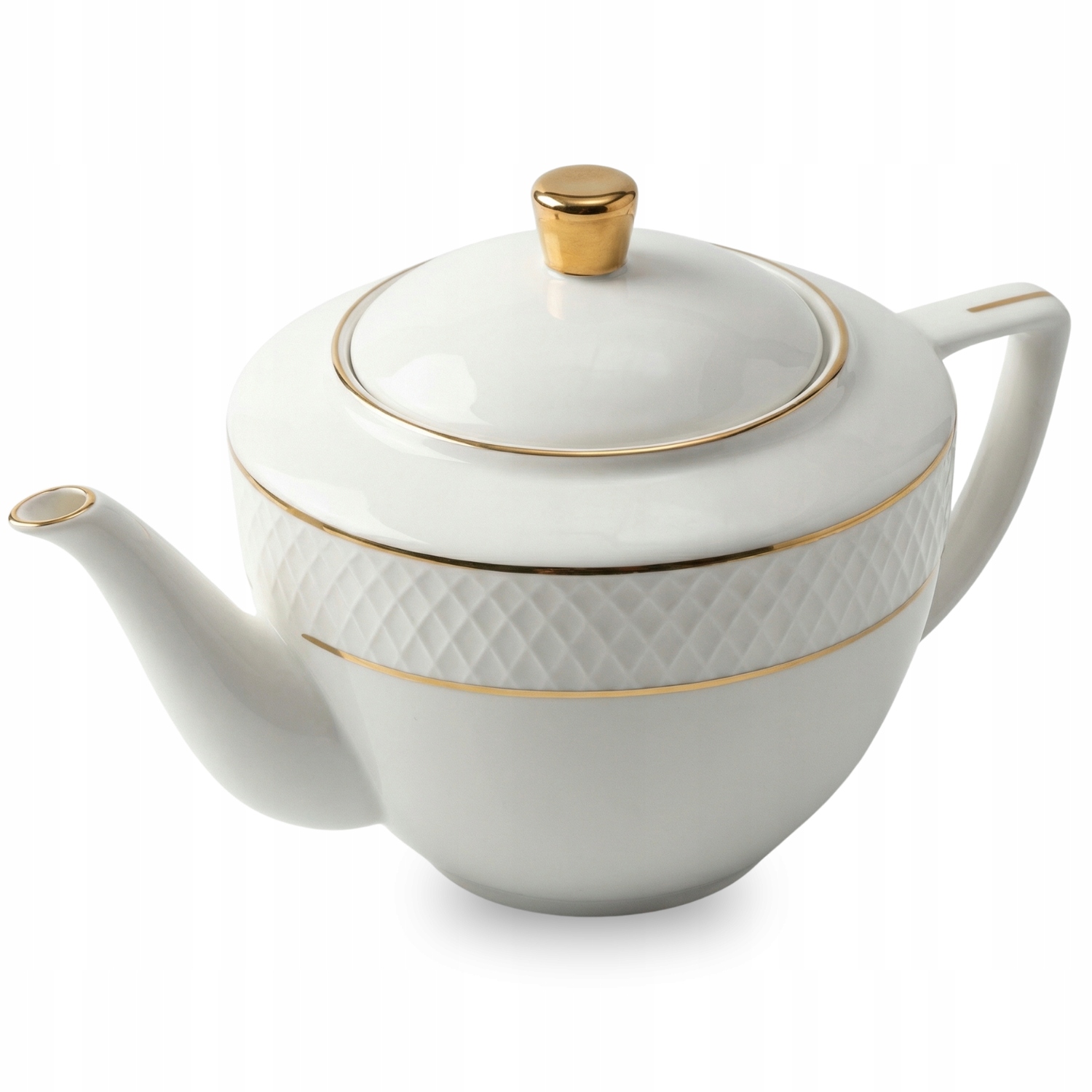 Porcelánová konvice se sítkem na čaj Imbryk Wilmax 900 ml