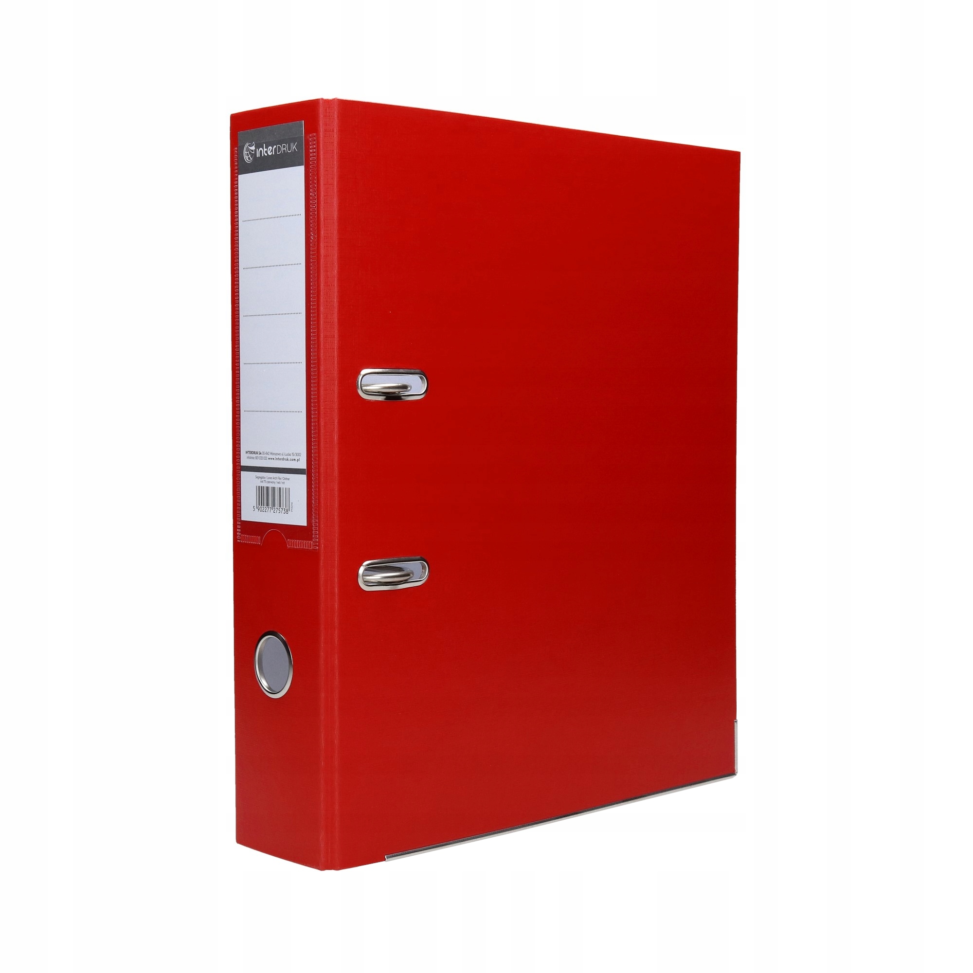 

Segregator A4/75 czerwony Interdruk