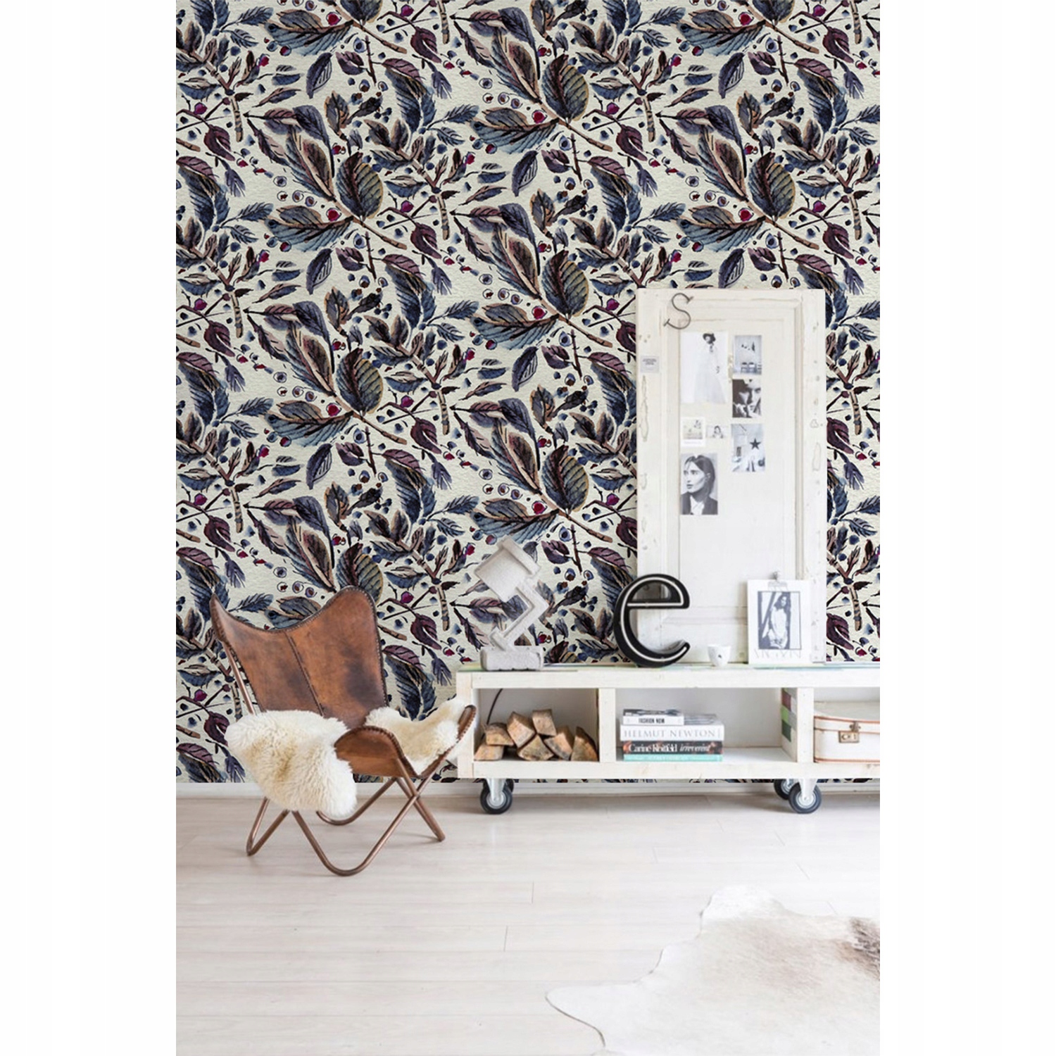 

Tapeta ścienna Vintage natura akwarelowa 104x70cm