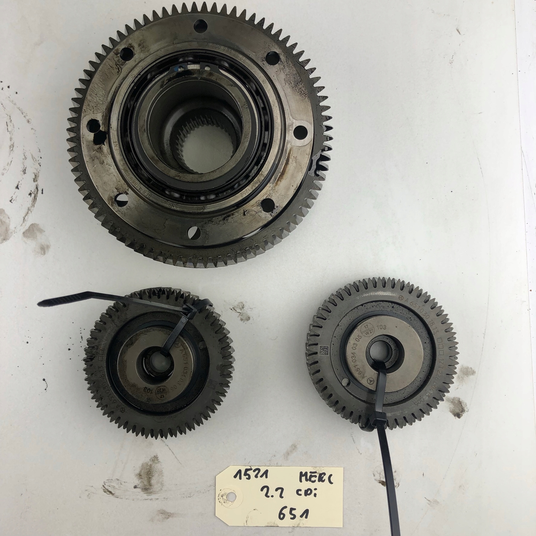 A0009812506 0009812506 - ШКІВ ГРМ MERCEDES SPRINTER 906 VITO 2.2 CDI