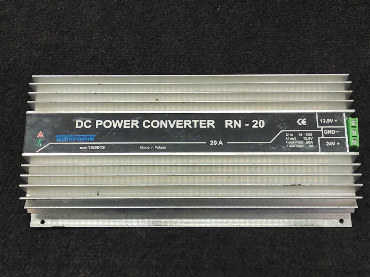 20 20A - ПРЕОБРАЗОВАТЕЛЬ ТОКА MAX 6/20A