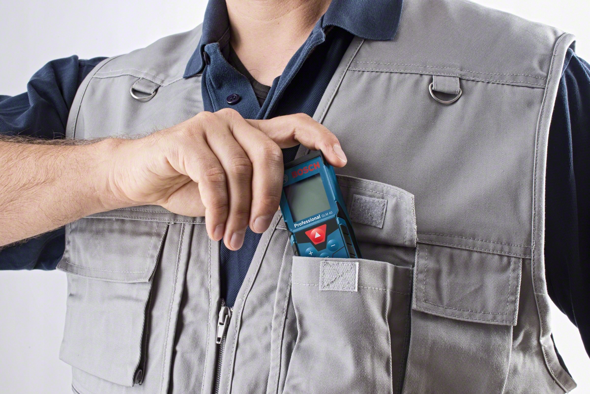 Dalmierz laserowy BOSCH GLM 40 0601072900 40m etui Stopień ochrony IP54