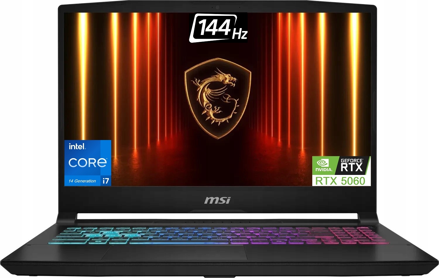 Laptop Msi Katana 15 Hx 15,6" Fhd 144Hz i7-14650HX 64GB SSD512 RTX5060