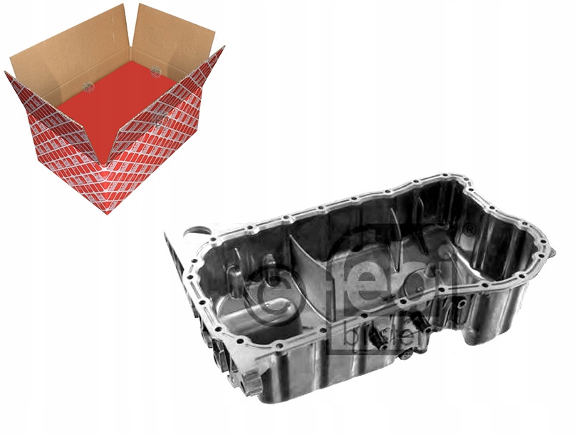 Feb34964 ПІДДОН МАСЛА VW GOLF 2,8 V6 00-