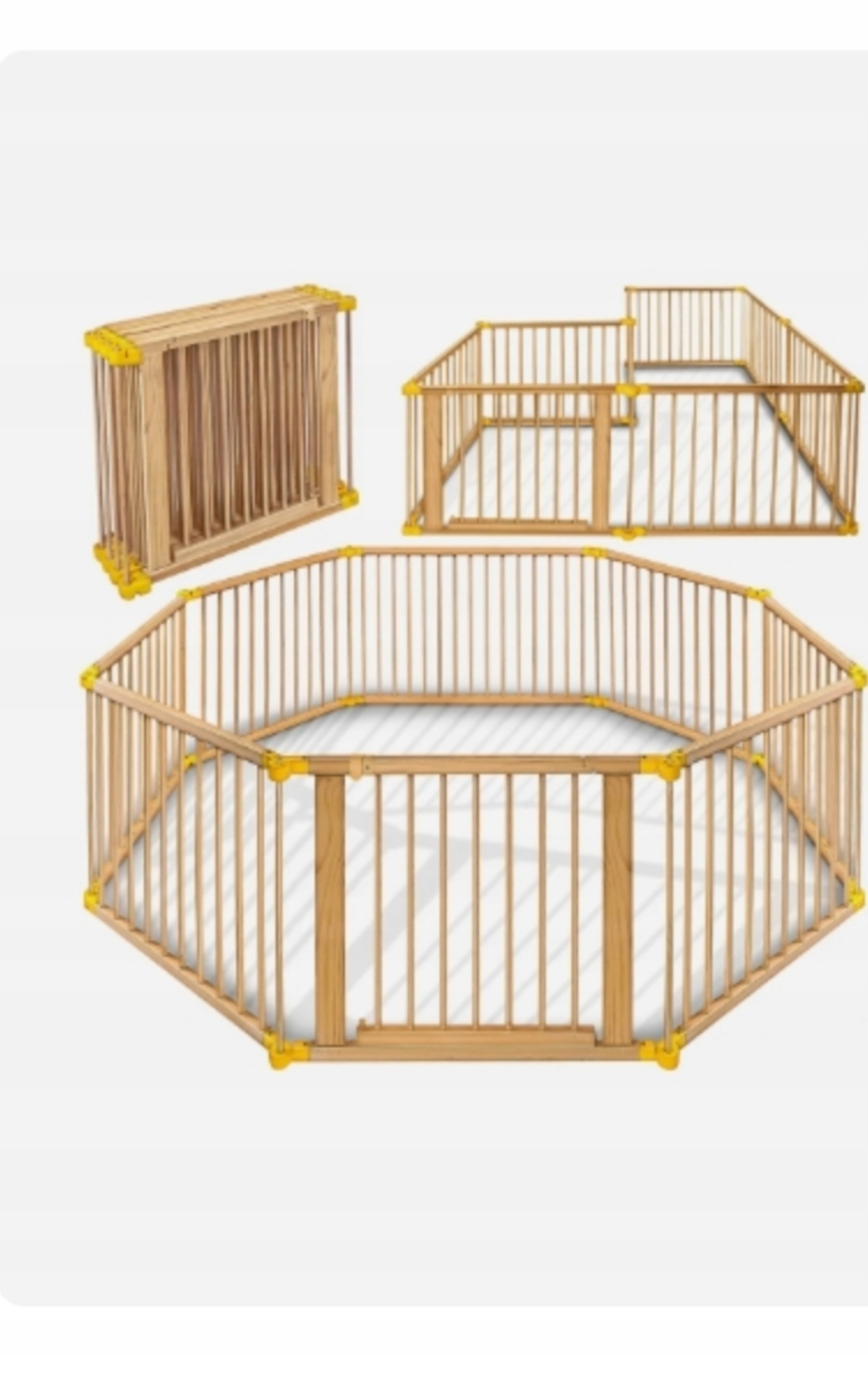 Drevená Kojec 7,2 m Prírodná farba dreva Kiduku Tresko