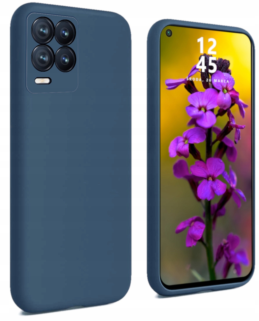 

Etui do Realme 8 8 Pro Silicone Case Szkło
