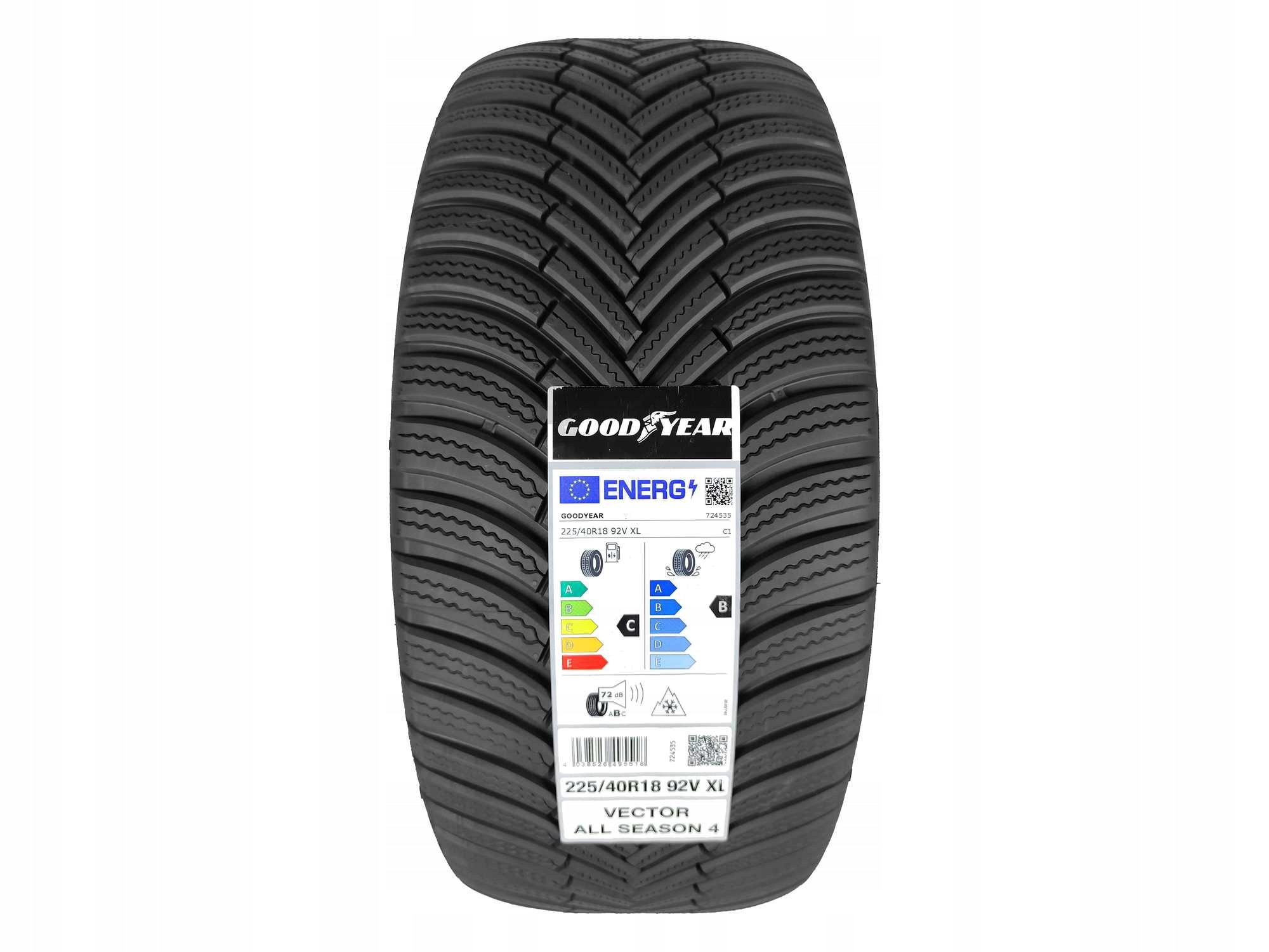 Opona całoroczna 225/40R18 Goodyear Vector All Season 4 2026