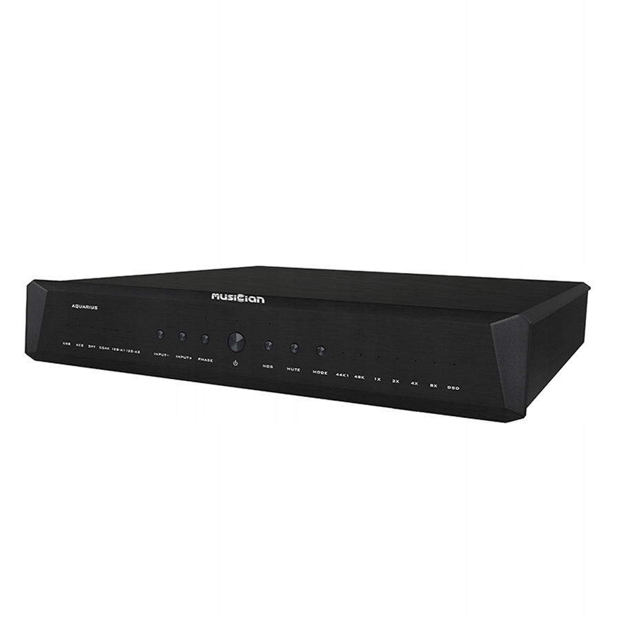 Musician Audio Aquarius Przetwornik DAC 24 bit / 1536 kHz R2R + 6 bit DSD Model Aquarius-black