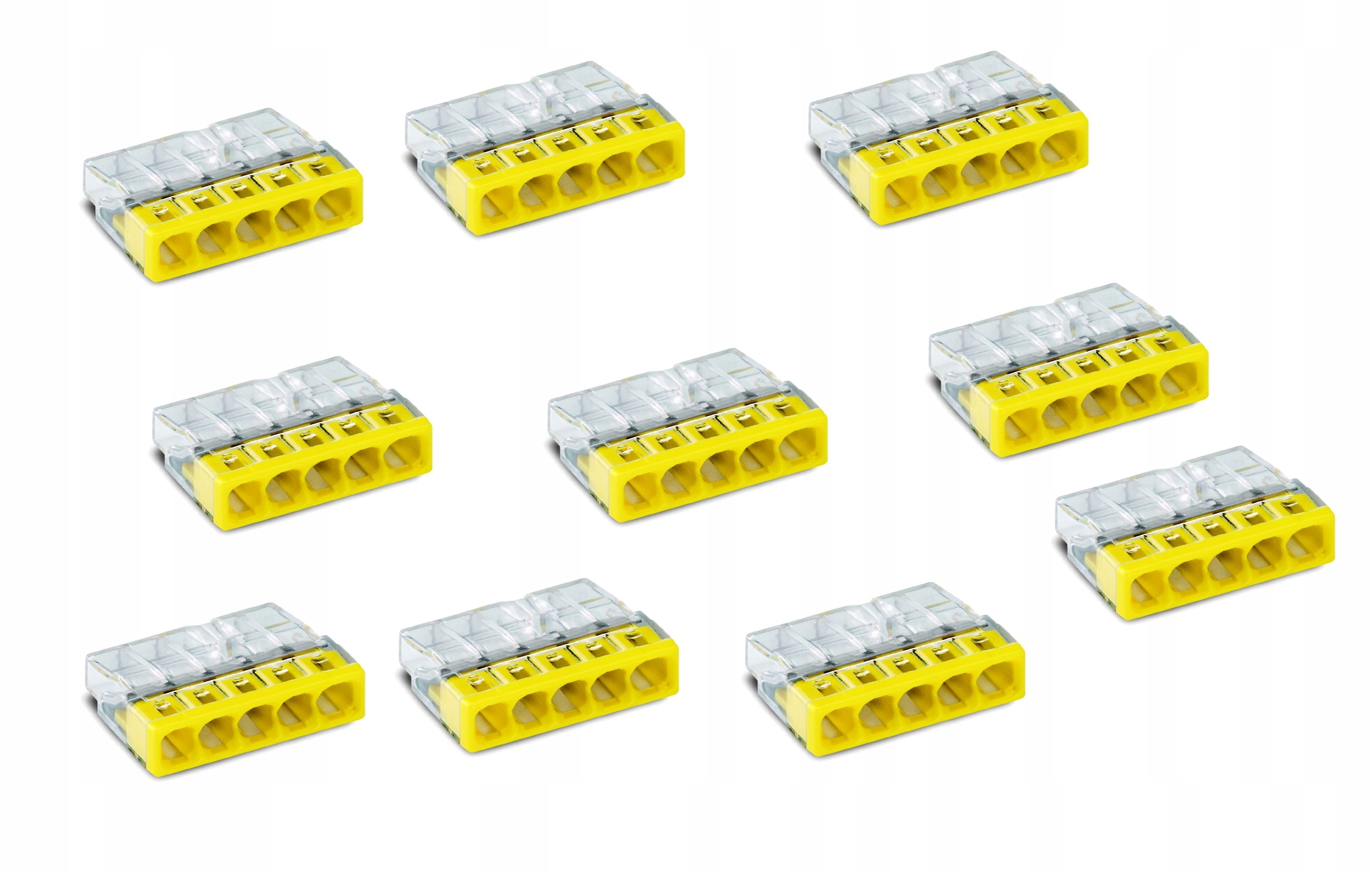 

Złączka zaciskowa 2273-205 Wago 5x2,5m 10 sztuk