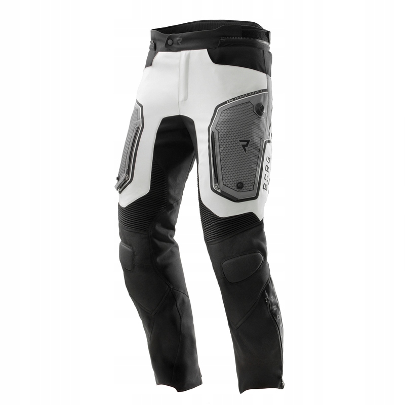 Textilní Motocyklové Kalhoty Rebelhorn Borg 2 Black Grey 3XL