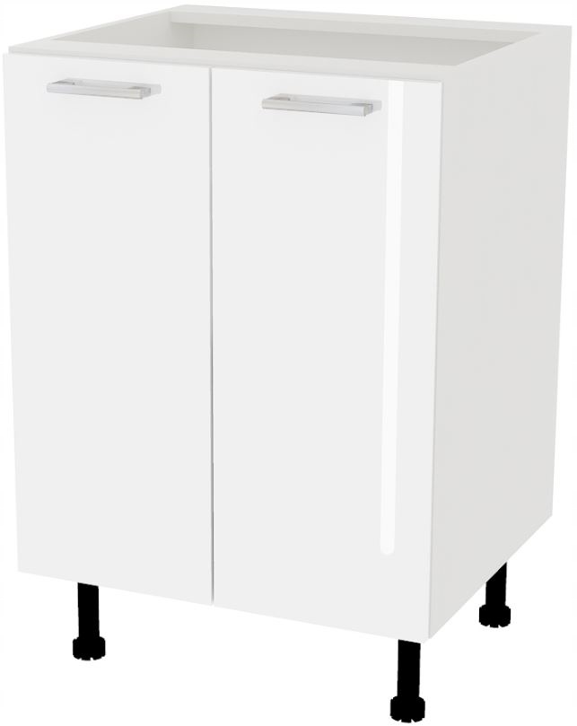 AKSEL BASIC biały połysk b_S60_2F szafka kuchenna stojąca Kod producenta ABBPb_S60_2F