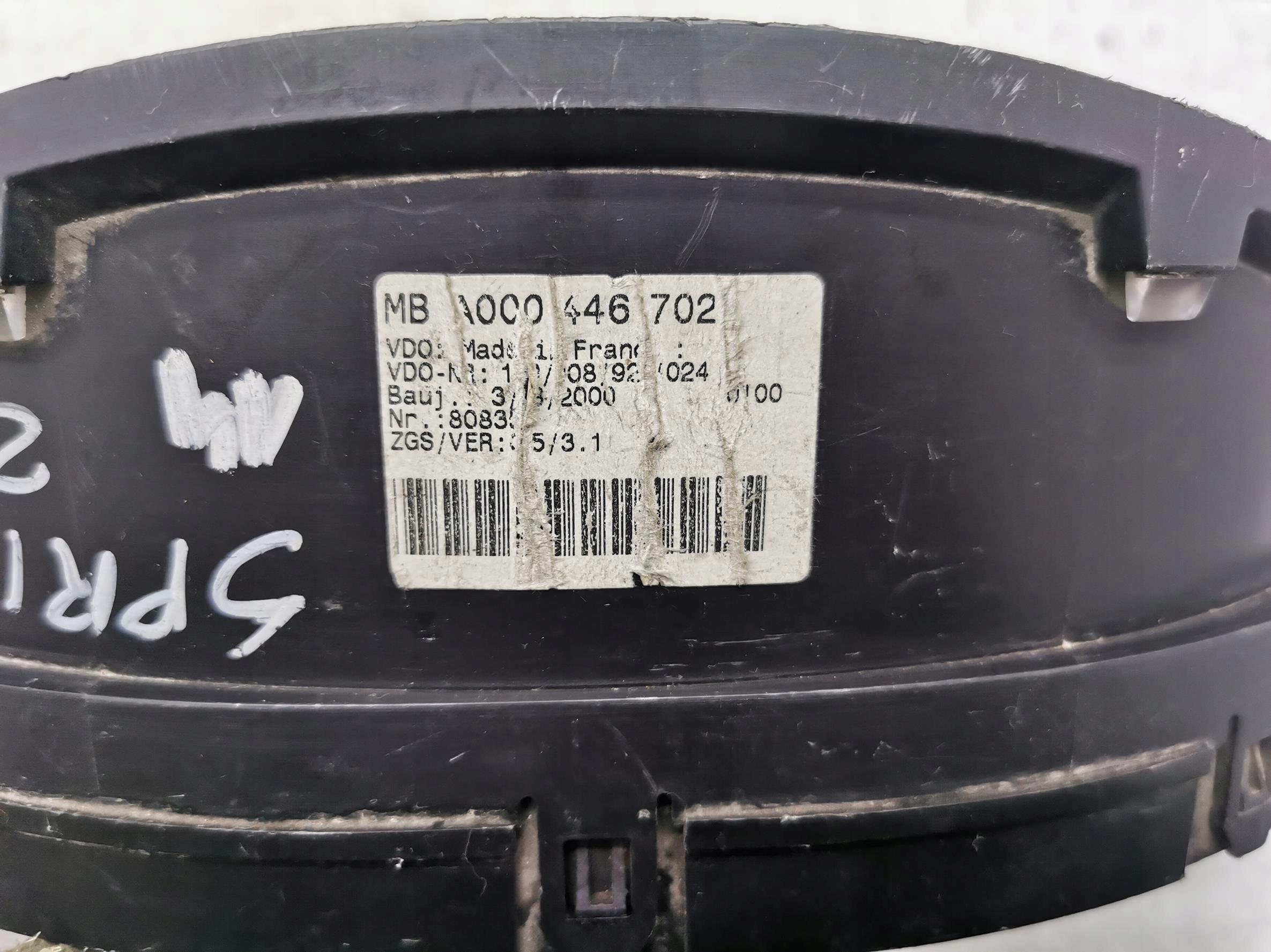 dials dials MERCEDES SPRINTER W901 2.2 CDI UK
