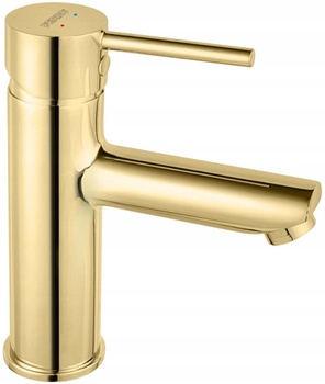 Ferro Stojanková Umývadlová Batéria Fiesta Bright Gold, Zlatá