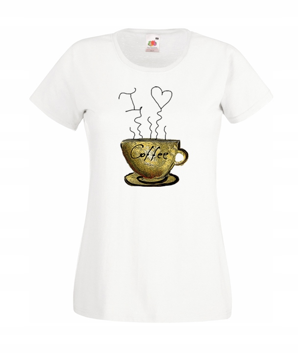 

XL Koszulka Damska Kawa Coffee Espresso Latte