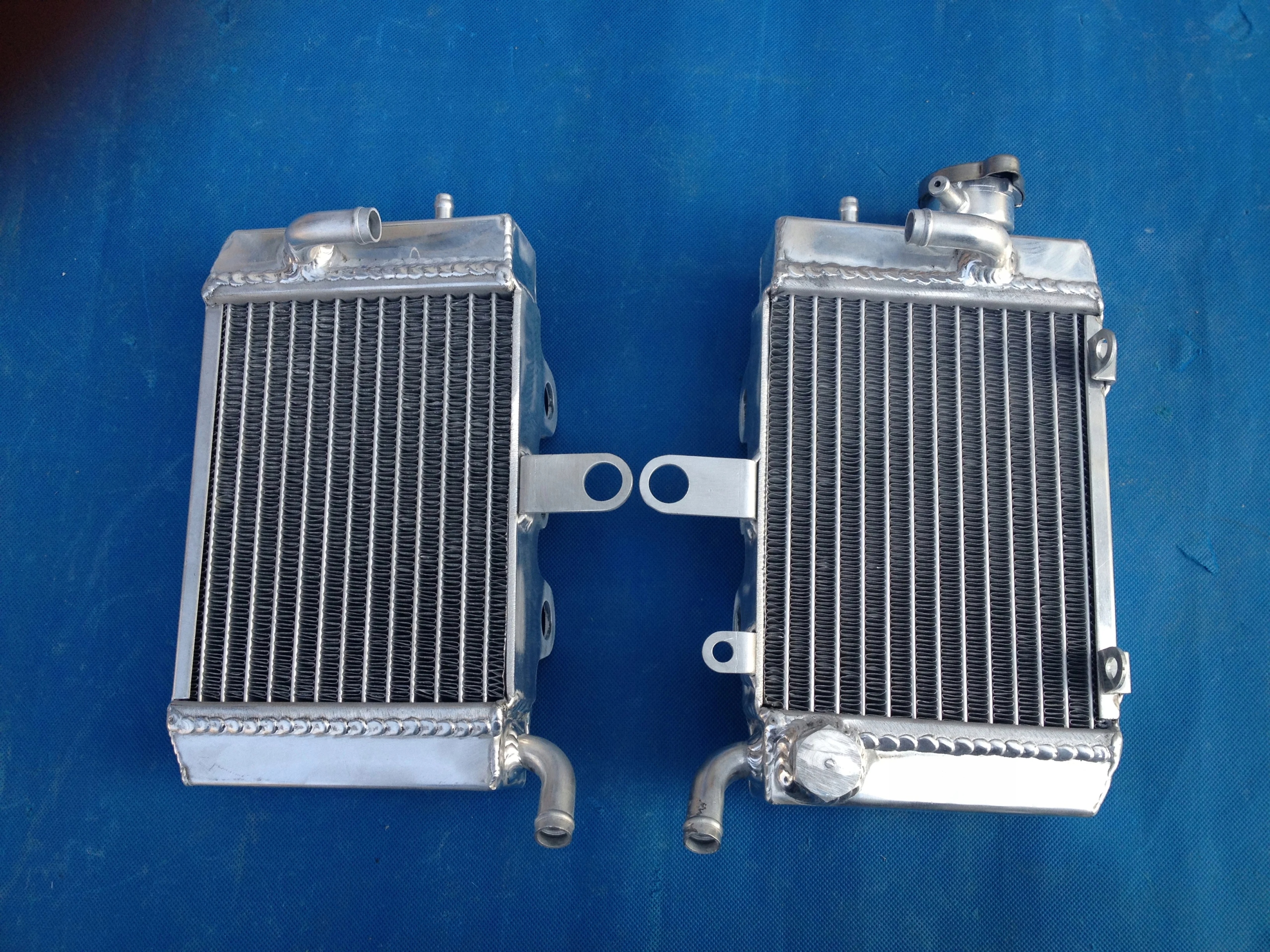 XL600V Transalp 600 PD06 PD10 Chladič vody kvapaliny pravý ľavý Aluminiový