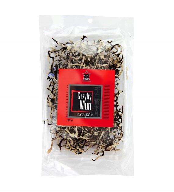 

Suszone grzyby mun, krojone 30g House of Asia