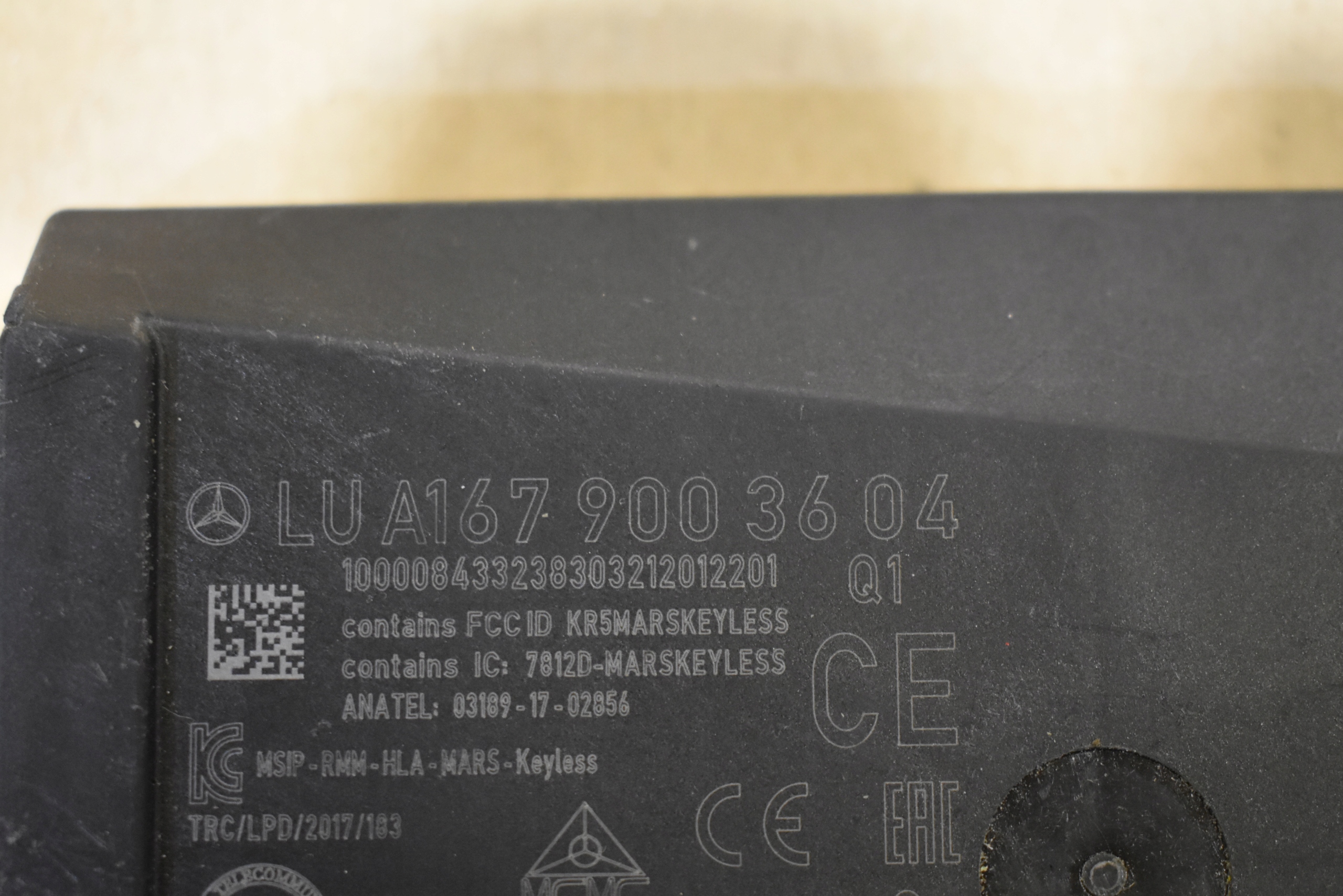 IDEALNY module STACYJKI MERCEDES W167 1 9