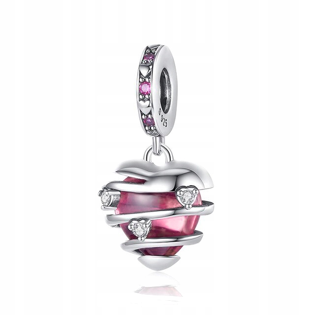 Charms stříbrný přívěsek Ag 925 srdce IM0600922CH