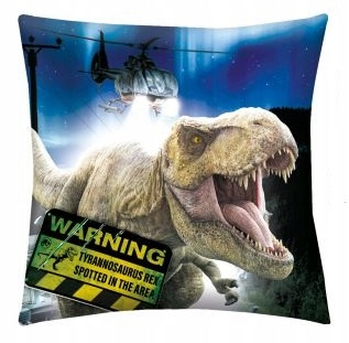 

Poduszka T-rex 40x40 Jurassic Park World Dinozaur