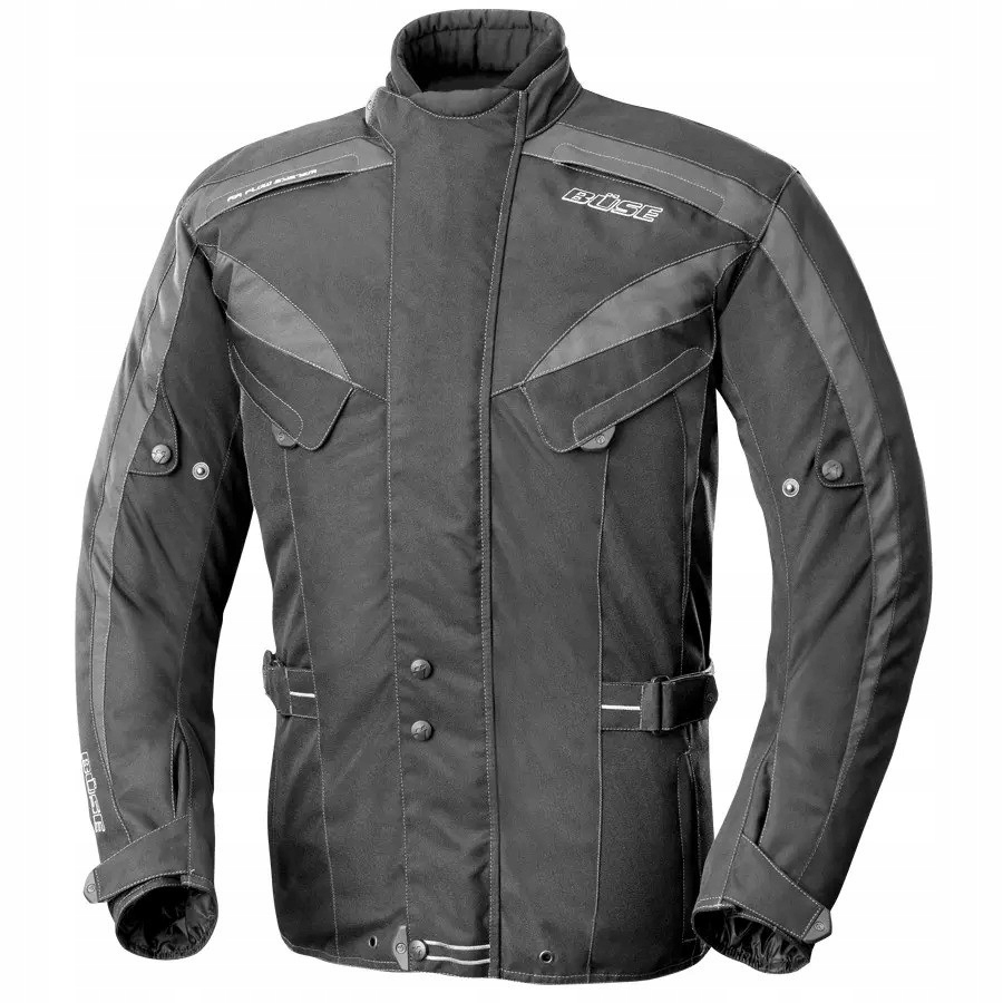 Motocyklová bunda Buse Lago Evo čierna Xs