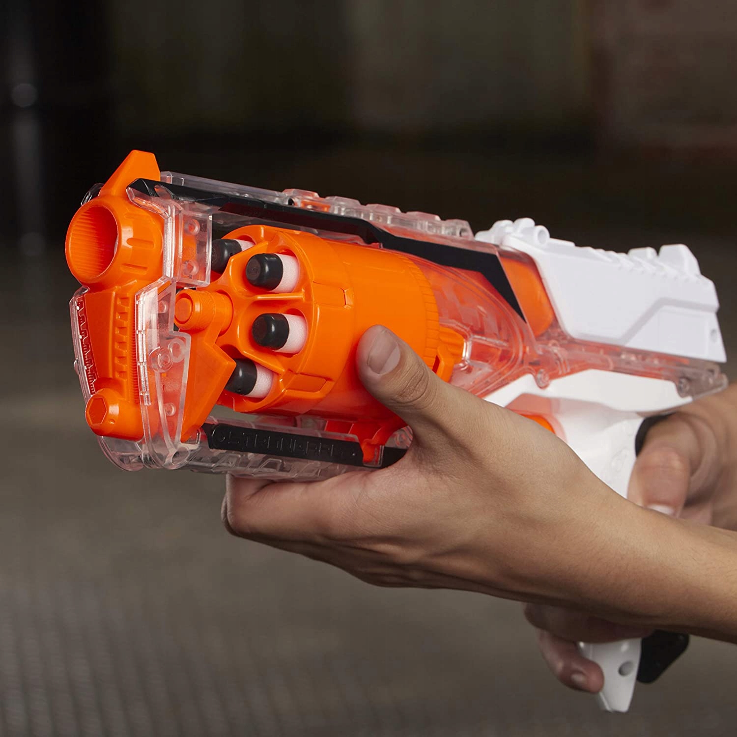 PISTOLET NERF ELITE STRONGARM 6x STRZAŁKI Rodzaj pistolety