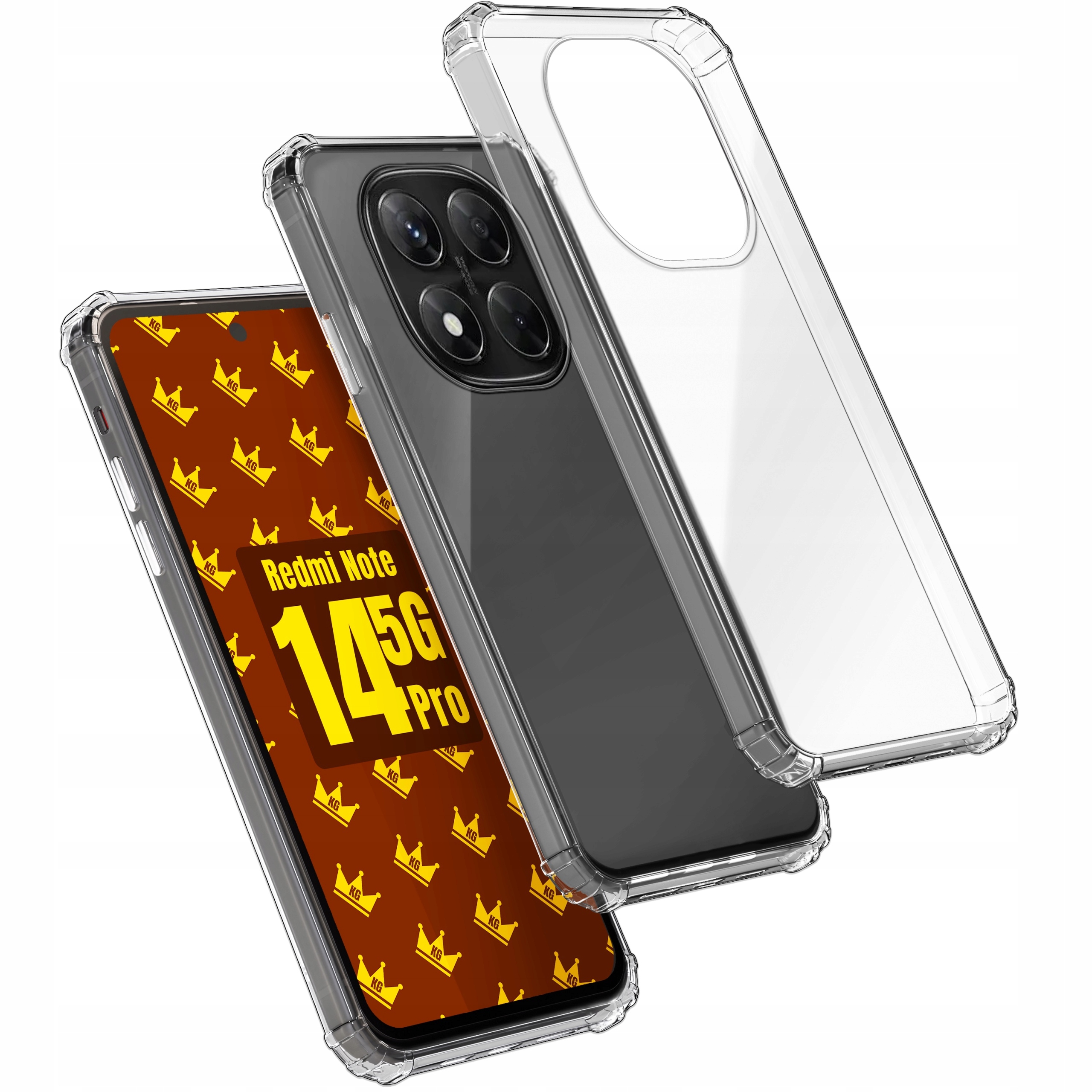 Etui Pancerne Do Xiaomi Redmi Note 14 Pro 5G 14 Pro Plus 5G Anti Shock