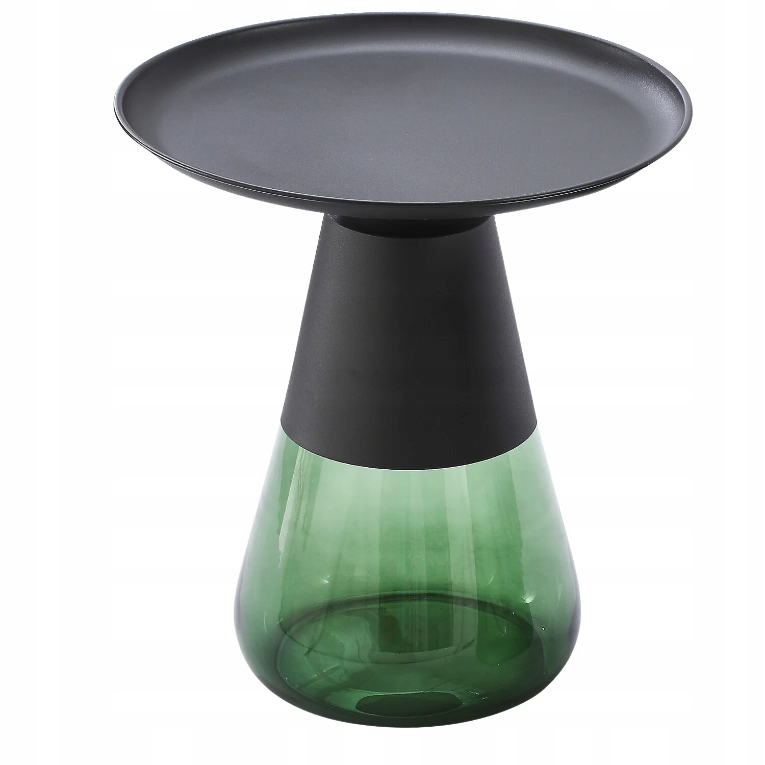 Vysoký Konferenčný Stolík Okrúhly do obývačky Loft Zelený Tiffany glamour lavica