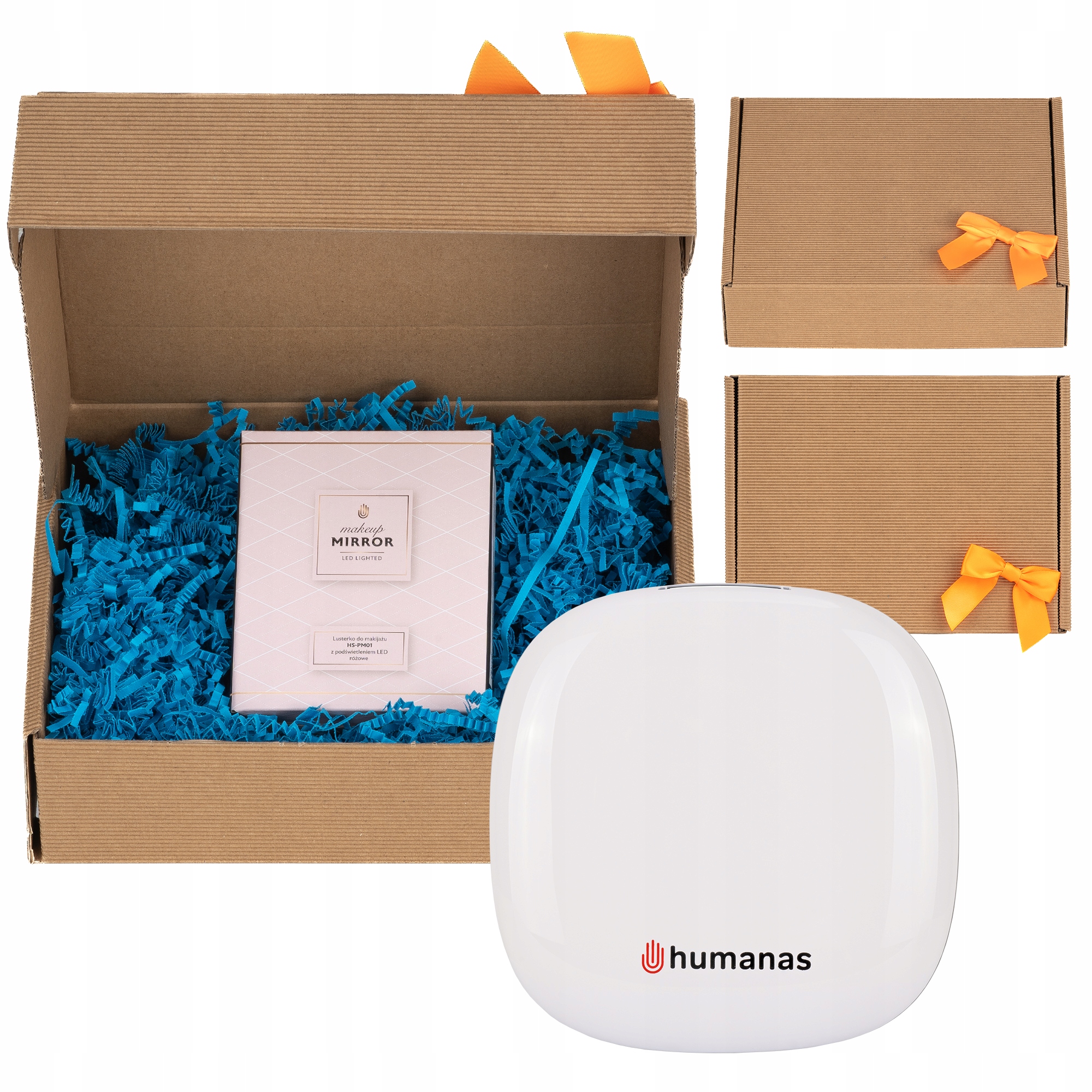 Lusterko Kosmetyczne Humanas HS-PM01 Led Białe