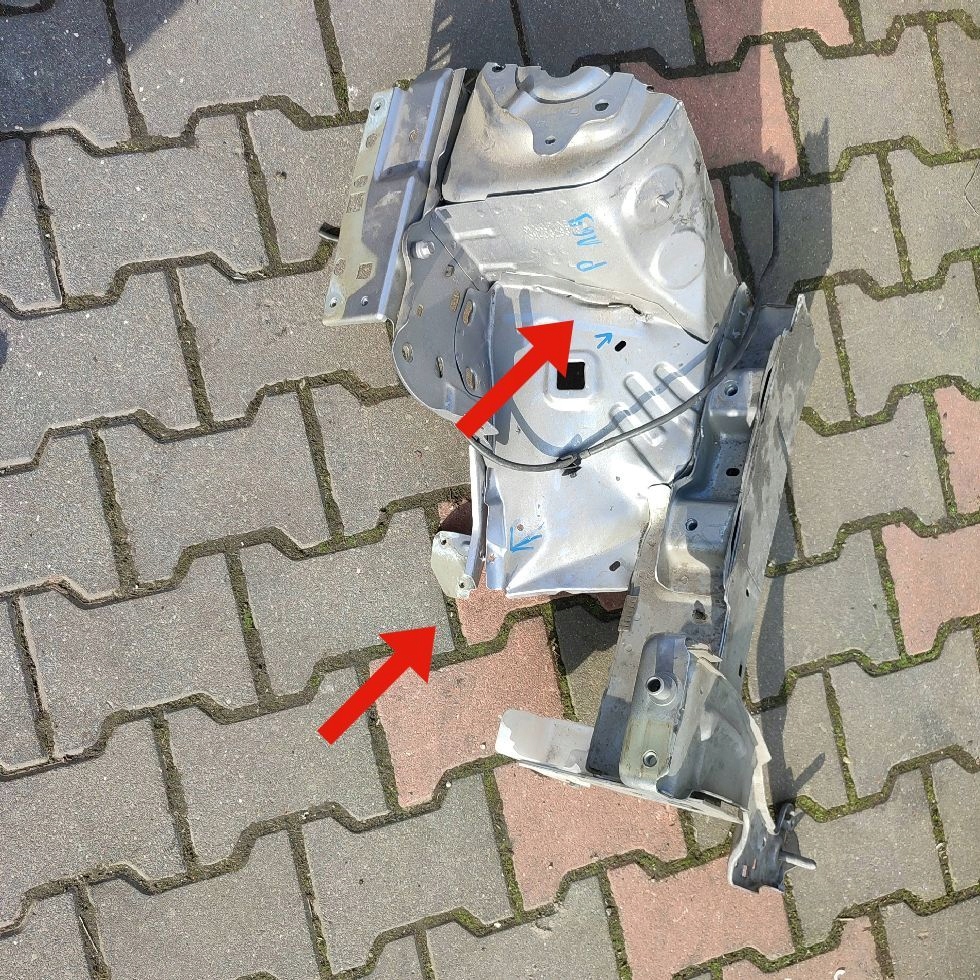quarter right side Opel Corsa F