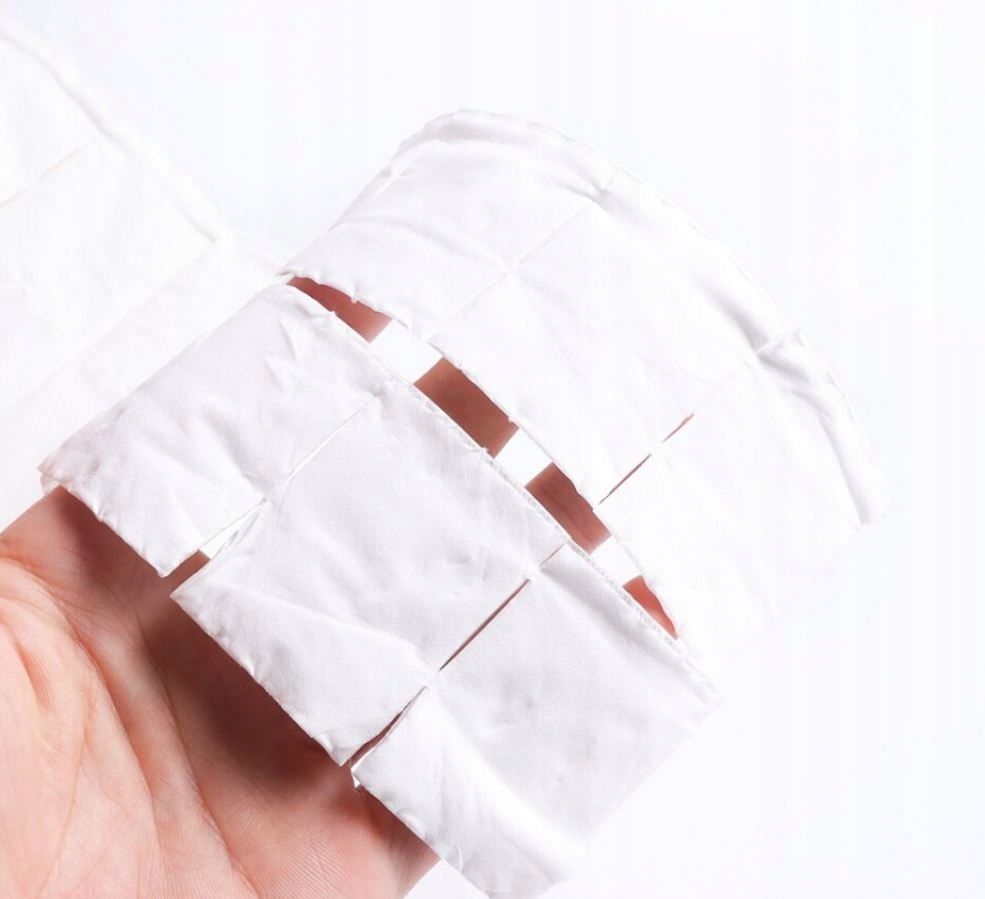 WACIKI BEZPYŁOWE PŁATKI 12 WARSTW 2x500 1000szt Marka inna marka