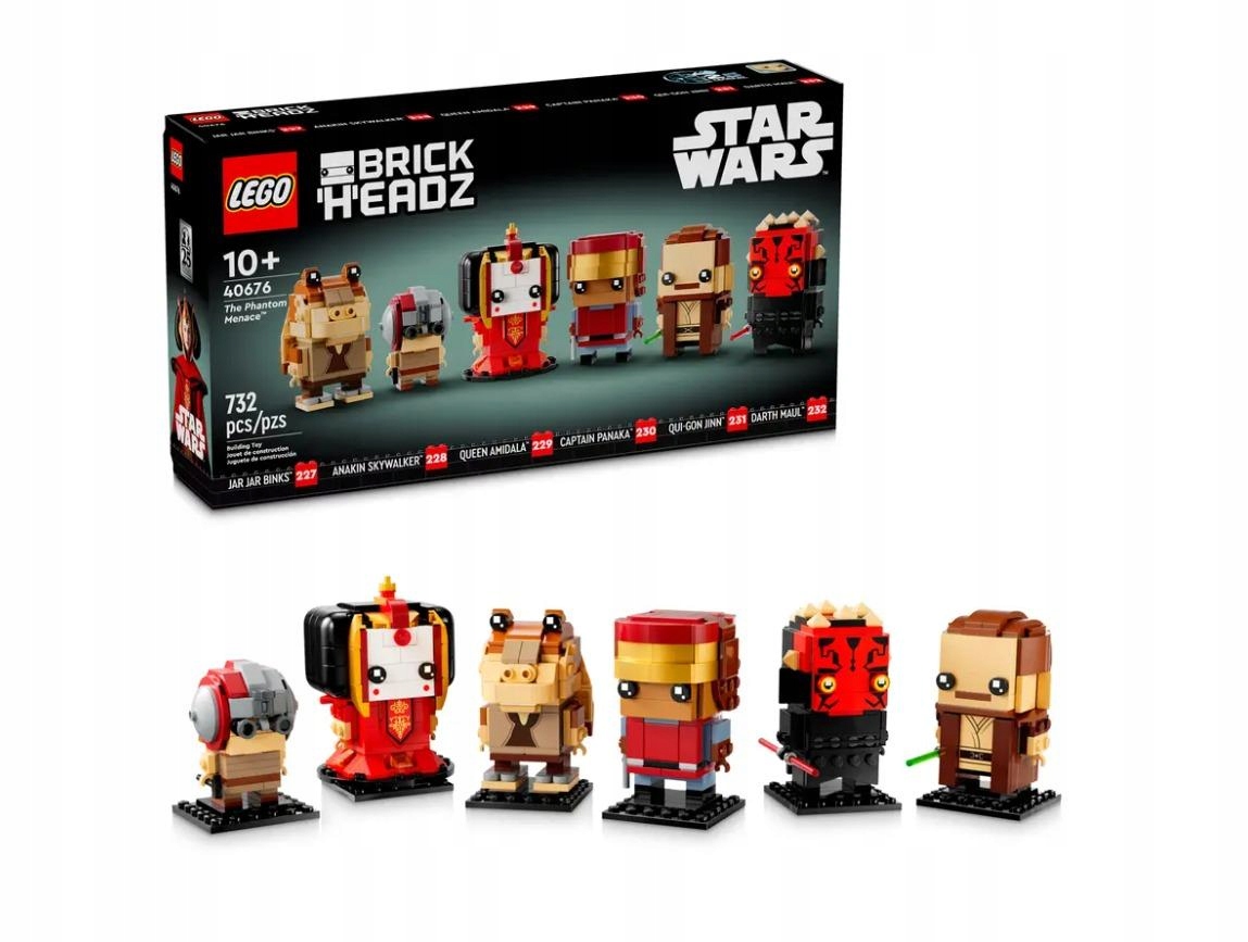 Lego figurky BrickHeadz Star Wars Skrytá hrozba 6 kusů figurek