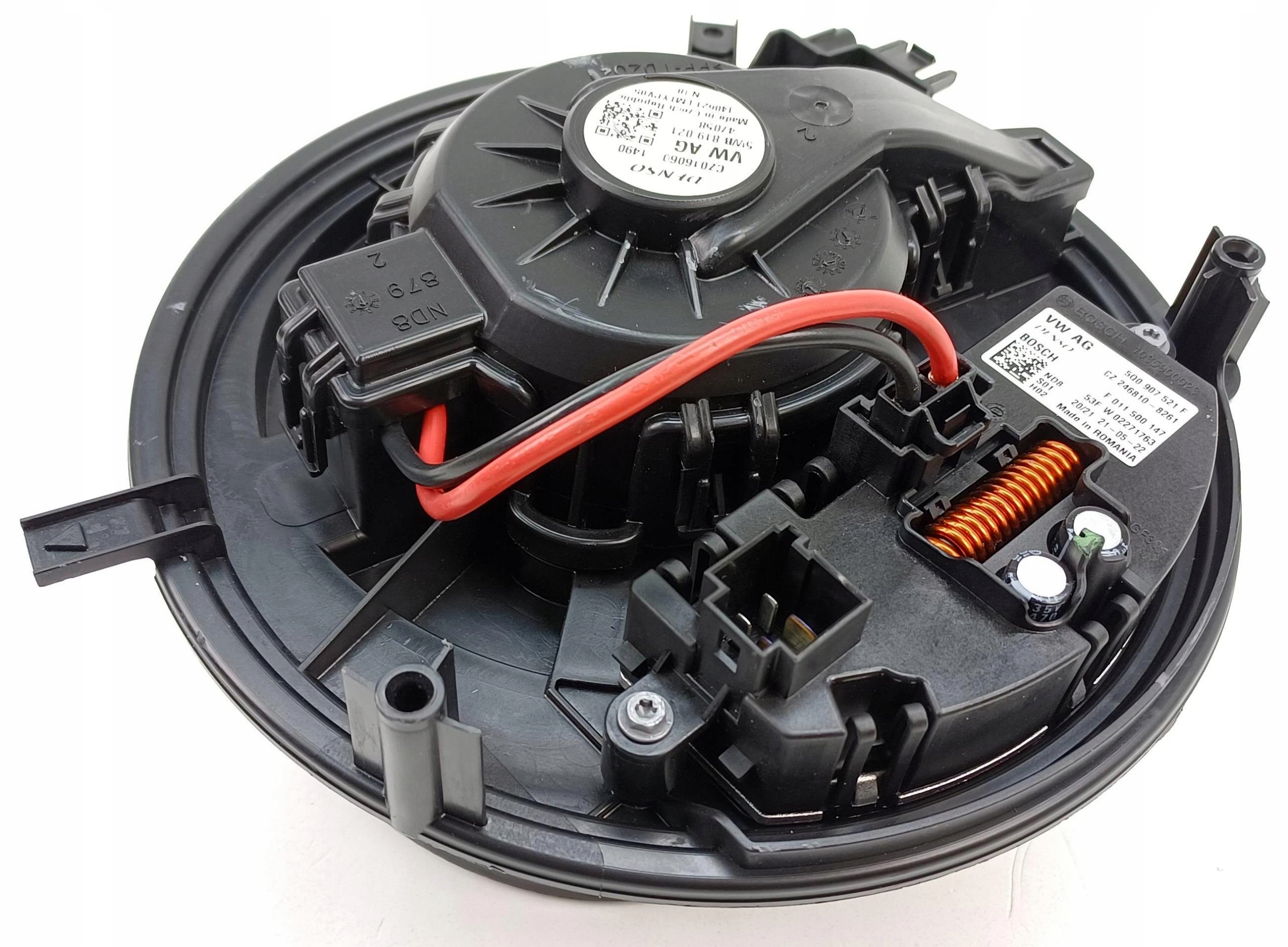 5WB819021 - ASO вентилятор обігрівача VW PASSAT B8 ARTEON