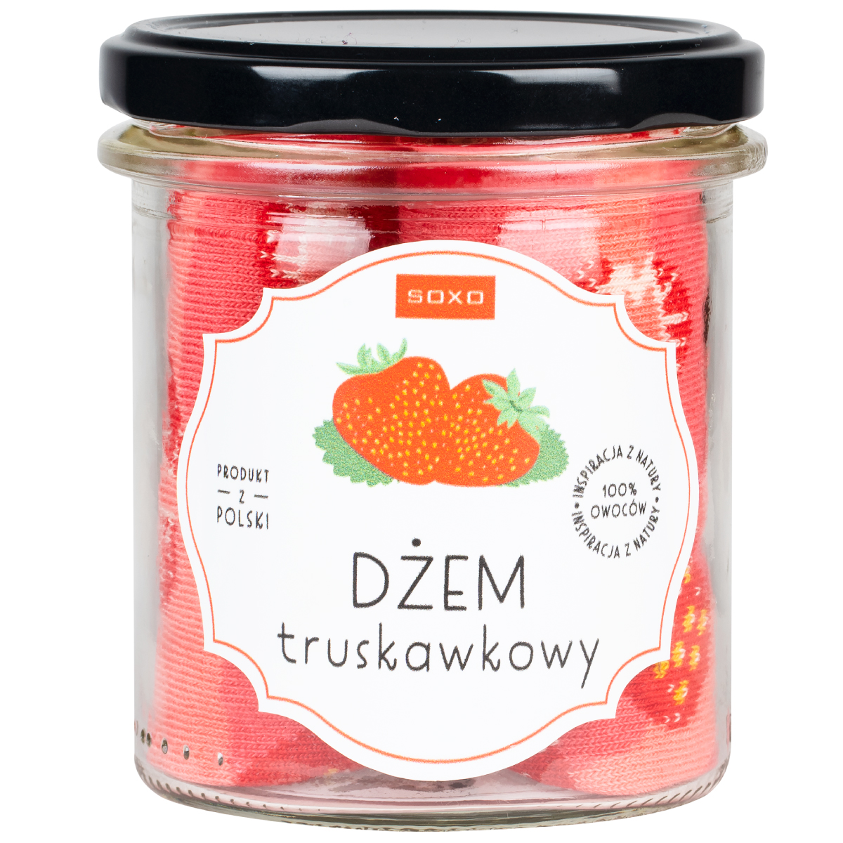 

Skarpetki Dżem Truskawkowy Soxo Dla Babci