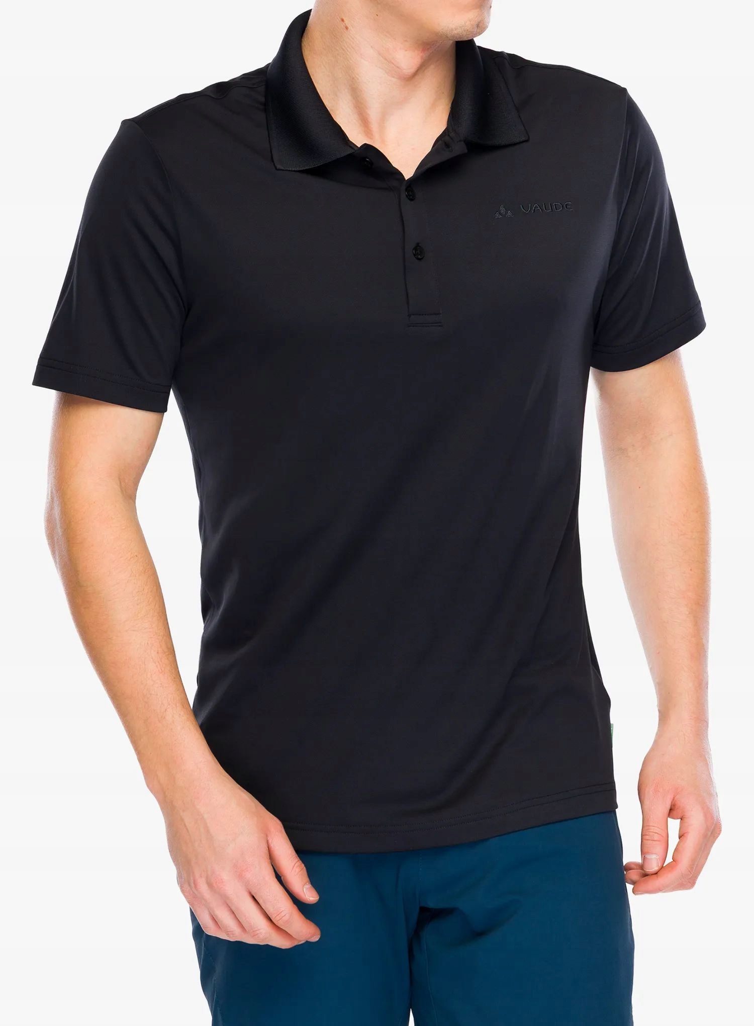 Tričko Vaude Essential Polo Shirt černá M
