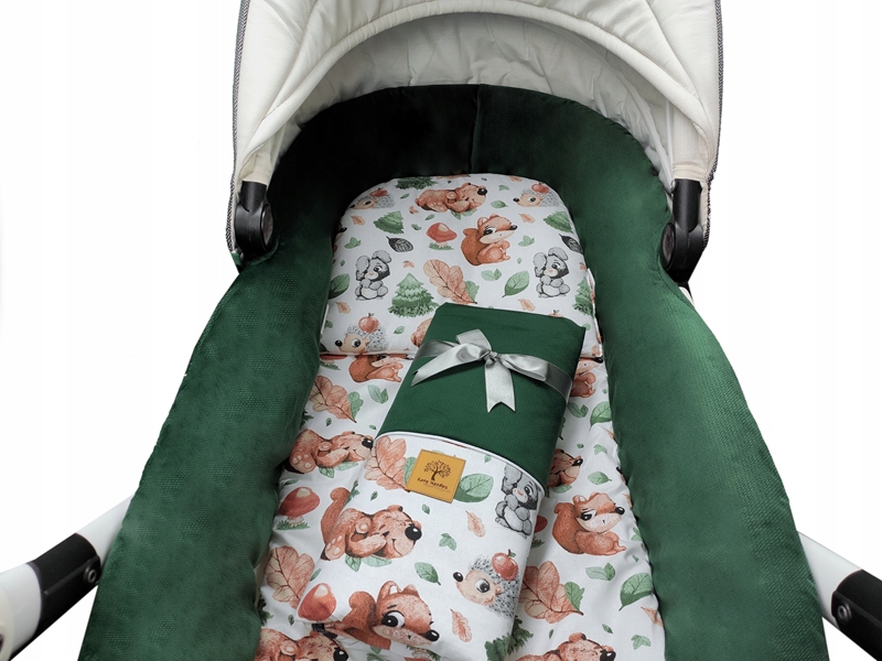 

Otulacz Wkład do gondoli Zestaw Minky