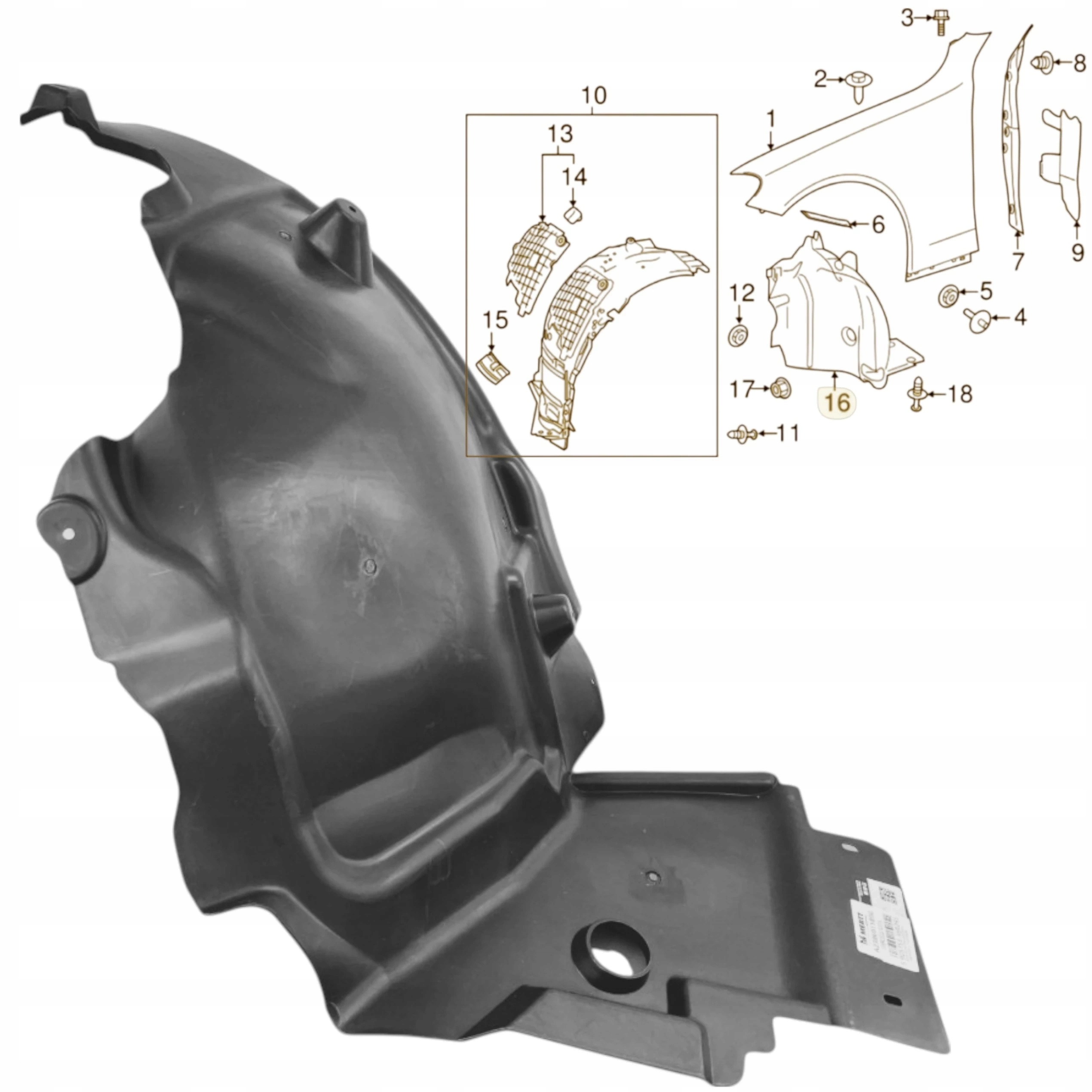 Mercedes E Klasa W213 2013-2020 Přední Kolo Pravé A2386911800