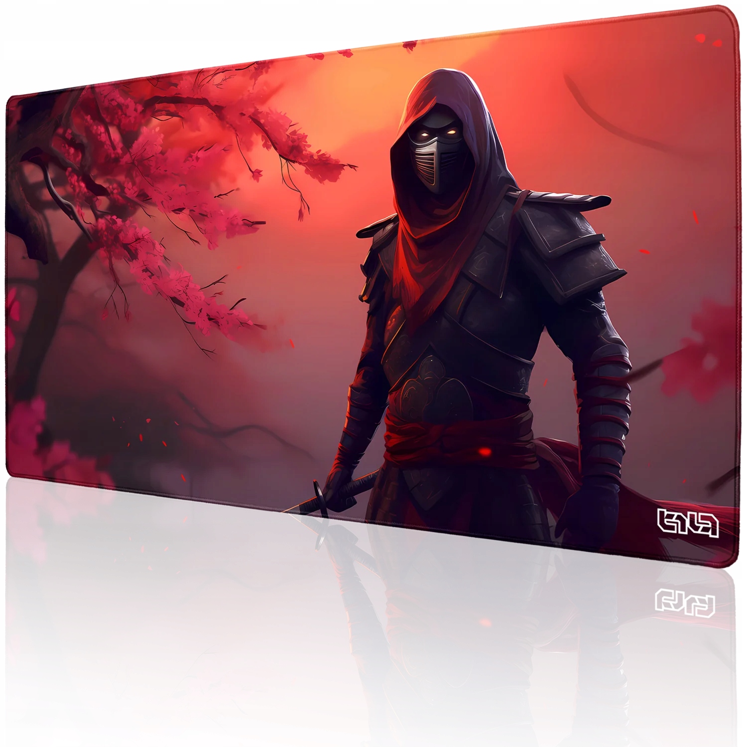 Herní Podložka Pod Myš Červený zabiják 100x50 Tilt Voděodolná