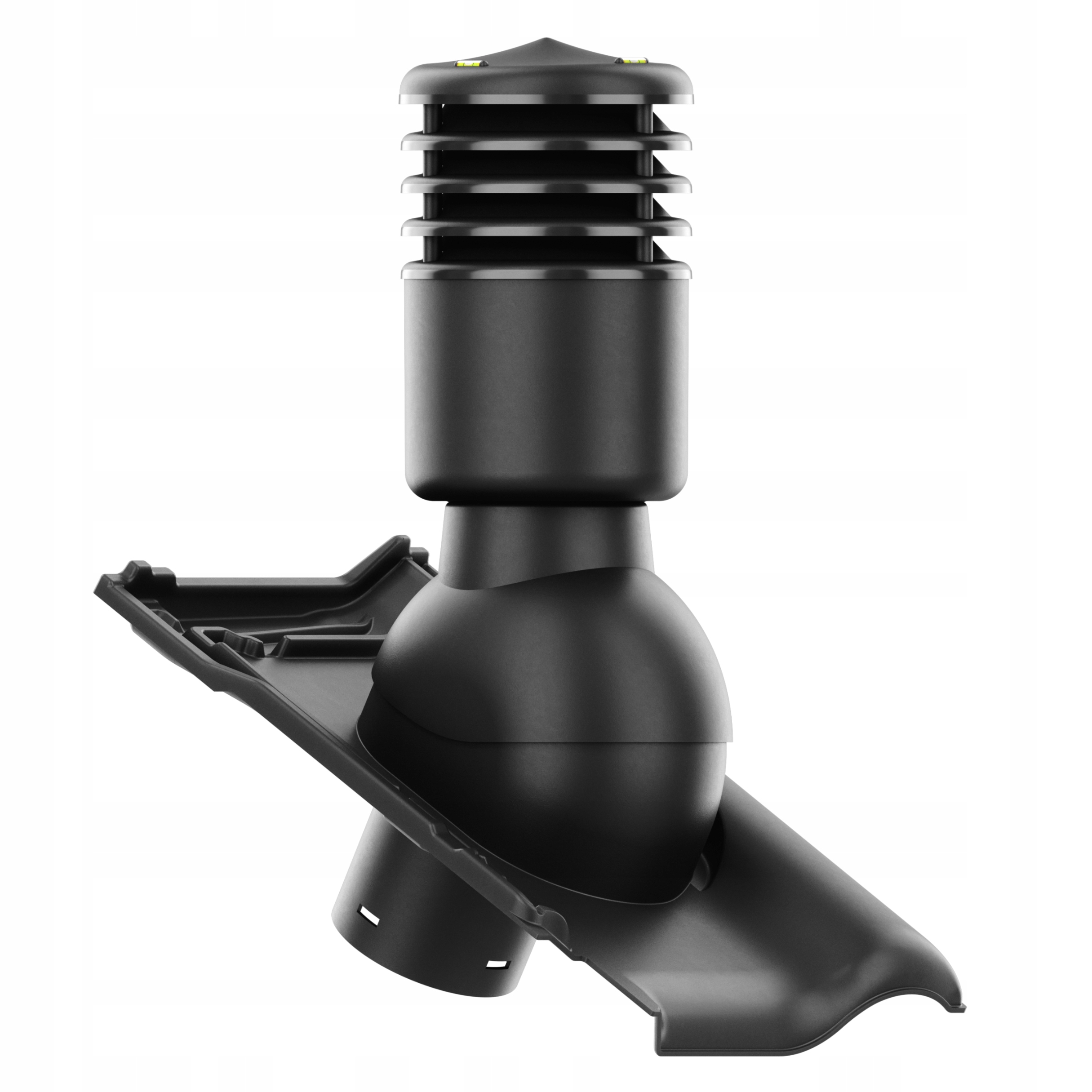 větrací komín Izolovaný Smart fi125 Creaton Titania Černý