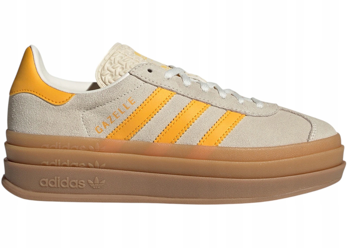 adidas Gazelle Bold bílá žlutá dámská IH6458 36 2/3