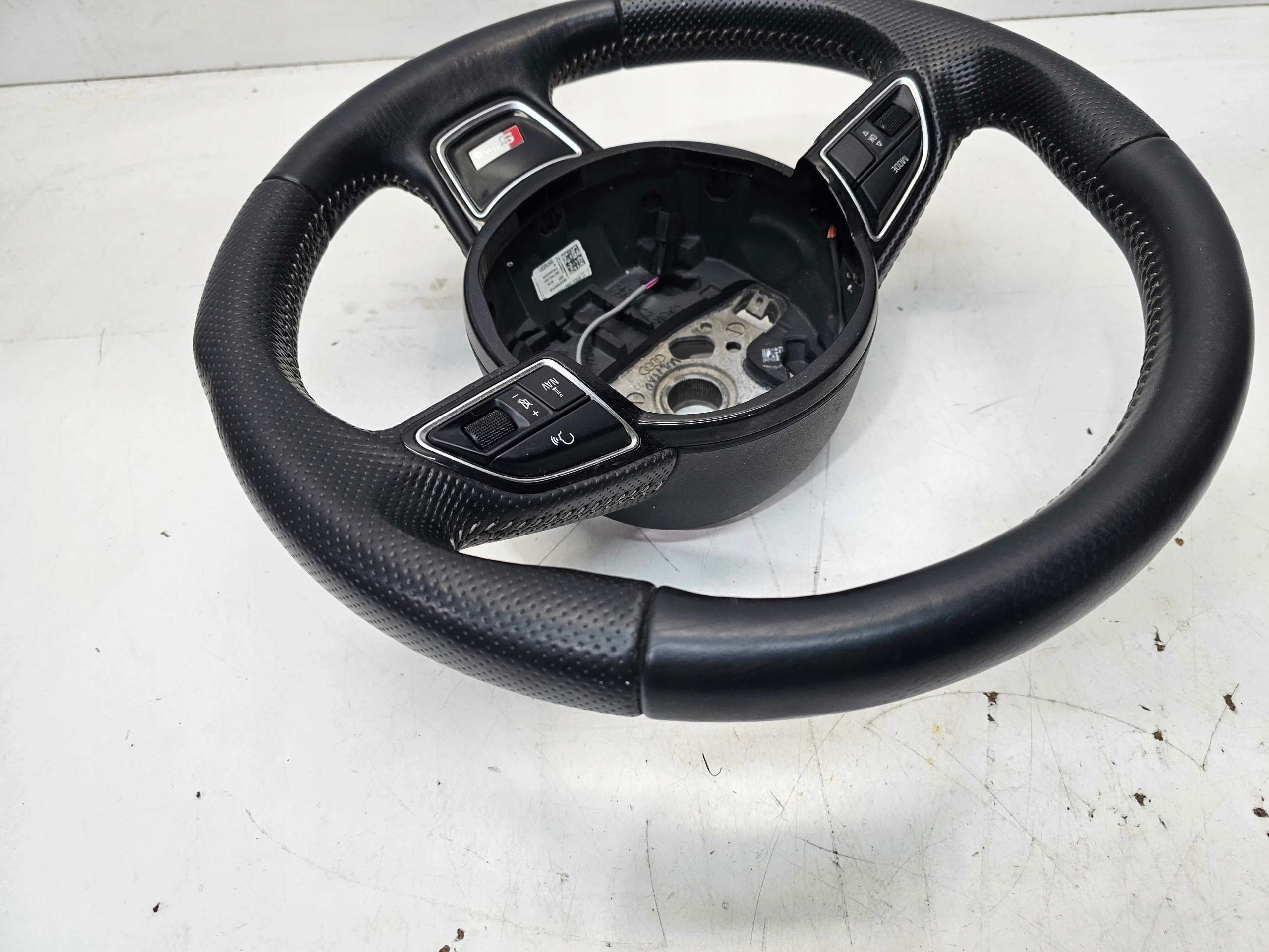 lenkrad Leder MULTIFUNKCJA S LINE AUDI A4 B8 A5 Q5 8K0419091CA