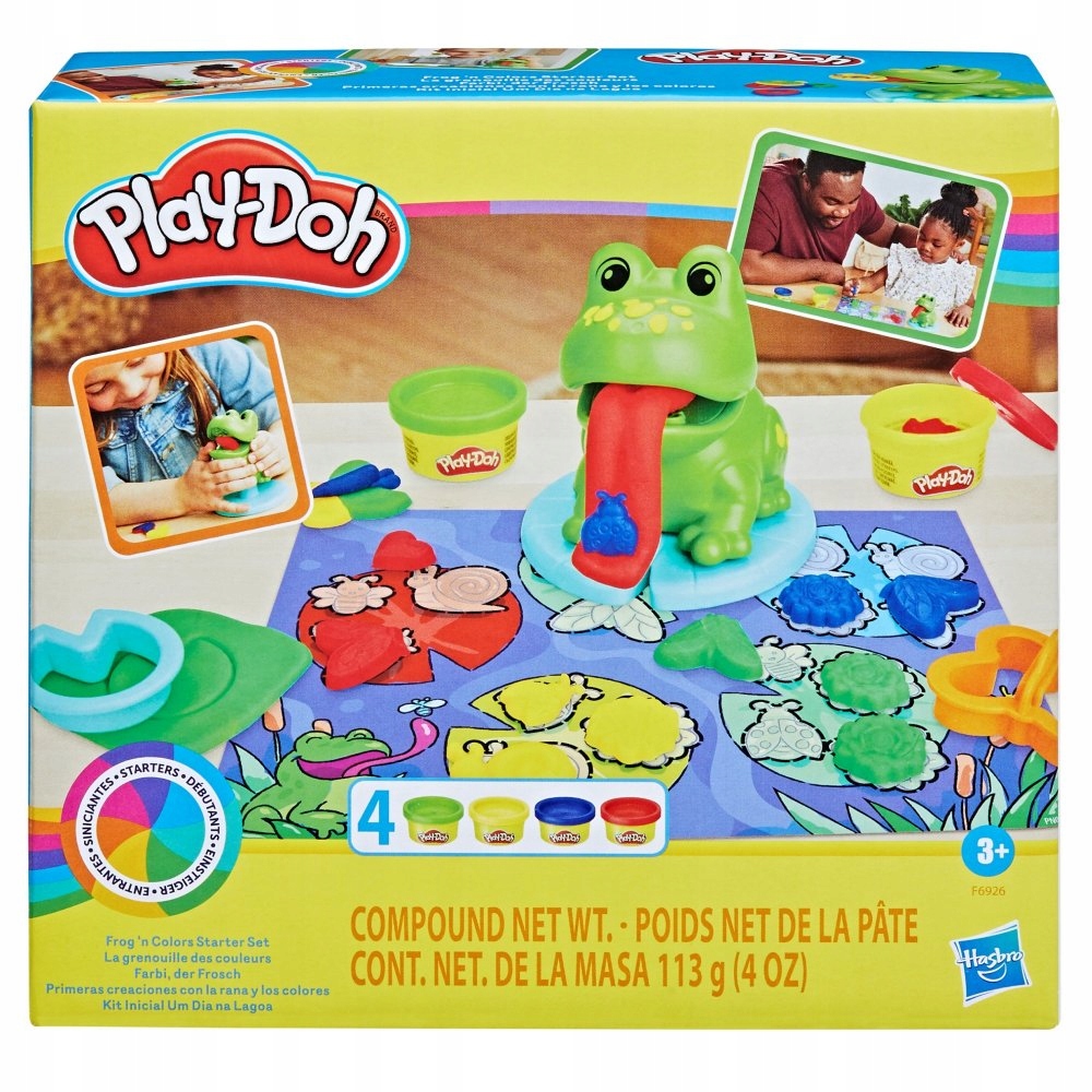 

Play-doh Ciastolina Zestaw Wesoła żaba F6926