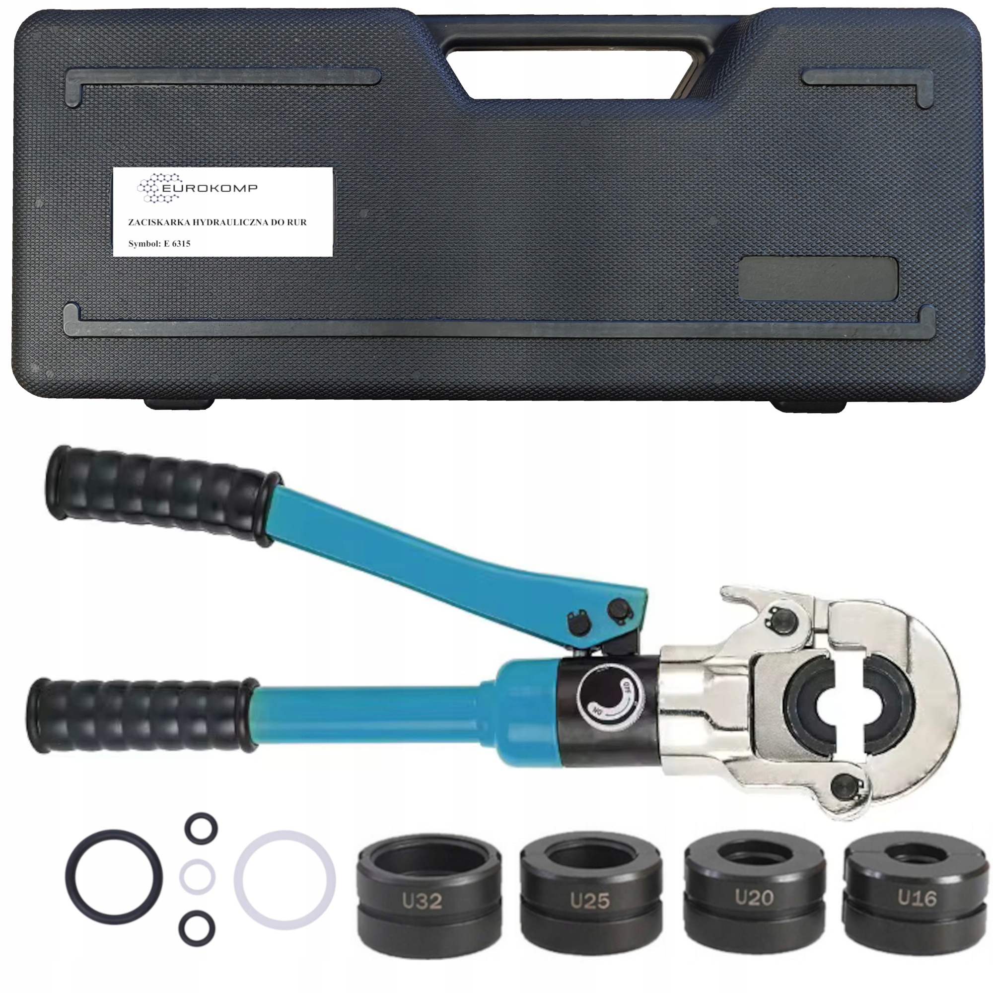 Hydraulická Svorka Na Rúry, lisovacie kliešte 4 Matrice